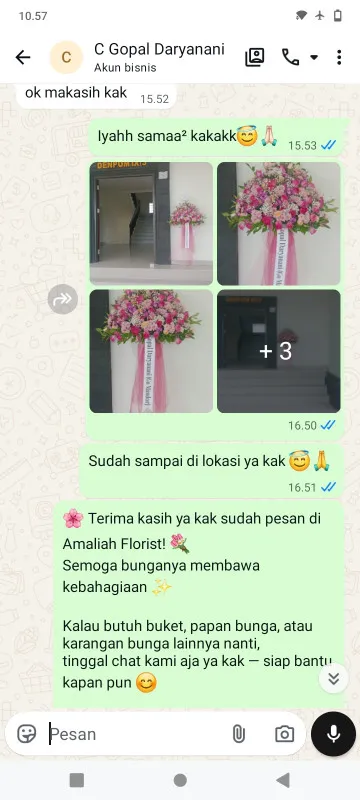 Pengiriman Karangan Bunga Pulo Gebang