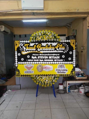 Papan Bunga di Pulo Gebang